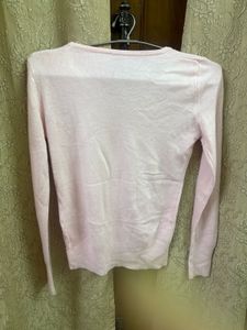 Pink Embellished Sweater