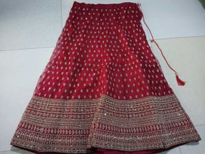 🎉SALE 💥Maroon Embellished Lehenga❤️
