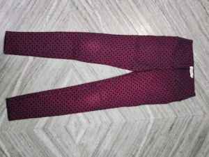 Patterned Skinny Leggings