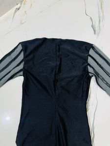 Stylish Black One-Piece top
