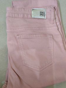 Pink Denim Jeans