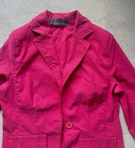 Vibrant Pink Blazer