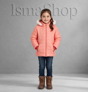 Cute Baby Blue Puffer Jacket