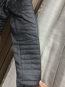 Stylish Black Faux Leather Jacket