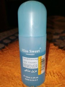 Miss Sweet Conditioning Nail Polish Remover