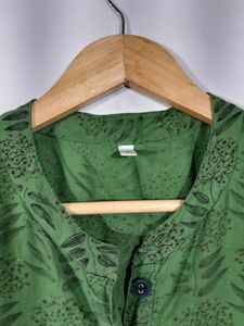 Aks Clothing Dark Green Kurta Set(Women's)