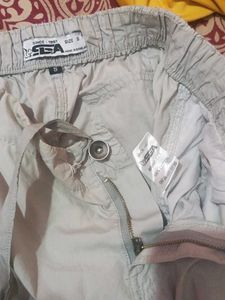 Light Beige Cargo Pants