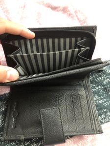 Classic Black Leather Wallet