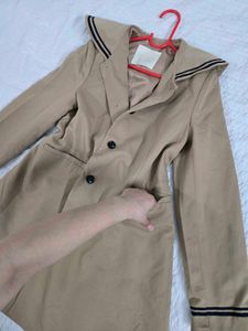 Stylish Khaki Trench Coat bust 36