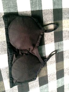 Black Padded Bra