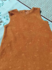 Cute Orange Toddler Dress