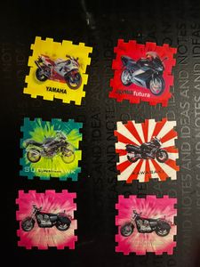 Motorcycle 3D Puzzle Pieces