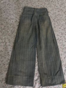 Wide Leg Striped vintage Pants☆*.｡.*☆