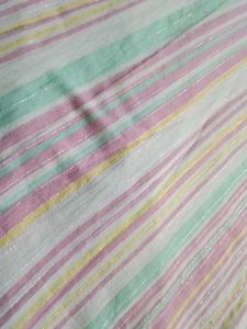 XXL Striped Kurta Set with Dupatta