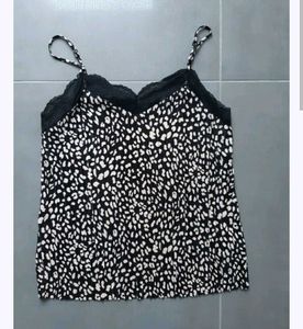 M&amp;S Chic Cami Top with Lace Trim
