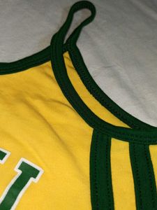 Brazil Themed Crop Top