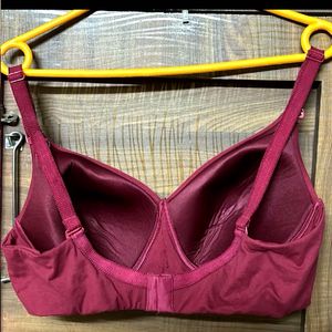 Burgundy Bra