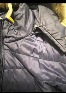 FortCollins Blue Jacket Wid Detachable Hoodies (M)