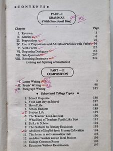 Higher Secondary English Grammar And Composition