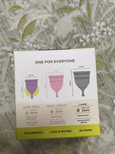 Pee Safe Reusable Menstrual Cup - Extra Small