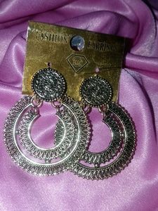 Boho Tribal Hoop Earrings 🍄🐸
