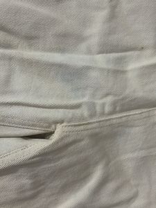 Off White Straight Leg Jeans