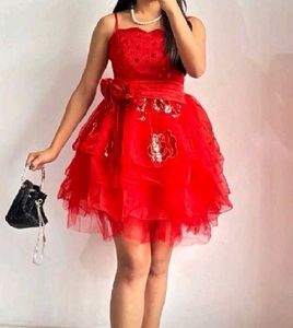 Stunning Red Party Dress