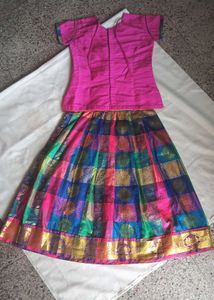 Vibrant Indian Lehenga Choli Set