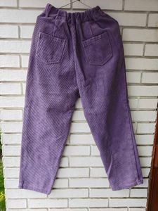 Purple Corduroy Pants
