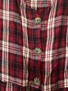 Chic Plaid Button-Up Dress