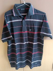 Men's Striped Polo Shirt