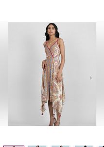 Aarke Ritu KumarStrappy Paisley Print A-line Dress
