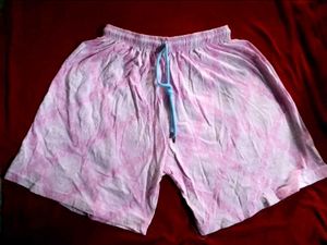 Pink Tie-Dye Shorts