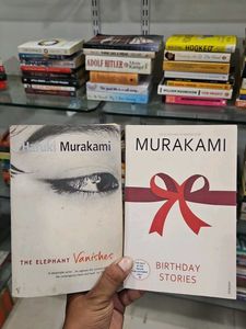 Haruki Murakami Books - The Elephant Vanishes & Bi