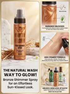 TNW Way to Glow Bronze Shimmer Spray