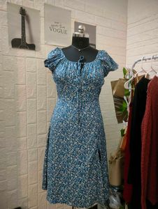 Floral Midi Dress For Women