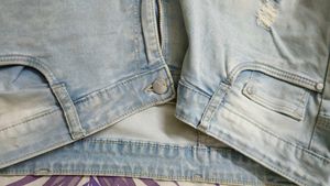 🔻Price drop - Ice Blue Colour Ripped Jeans