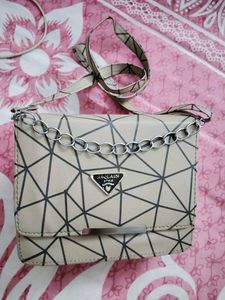 Stylish Geometric Crossbody Bag