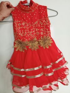 Kids Girl Partywear Frock