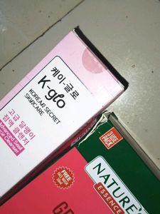 Nature's Essence Gentle Fruit Facial Kit and snail