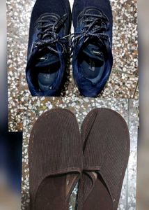Men's Shoes and winter Slippers