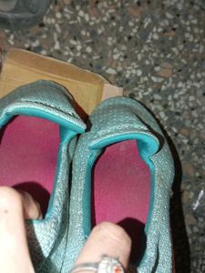 Comfortable Light Blue Slip-On Shoes