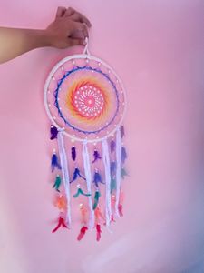 Bohemian Dreamcatcher with Feathers