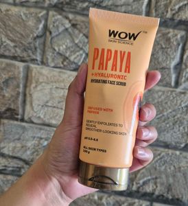 WOW Skin Science Papaya Face Scrub