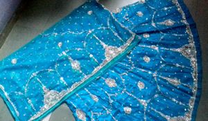 Fairy Blue Color Lehnga With Chunni