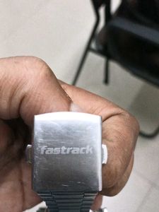 Fastrack Silver Metal Watch