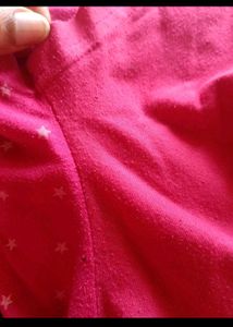 Pink Star Printed T-Shirt