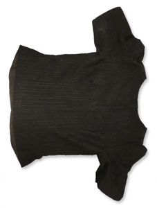Stylish Black Wrap Top
