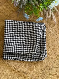 Black &amp; White Mini Skirt