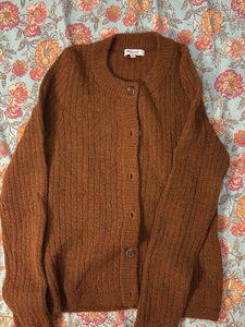 Madewell Brown Knit Cardigan
